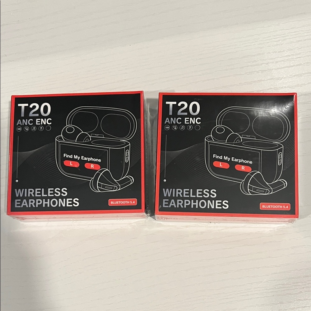 T20 Wireless Earphones w ANC (brand new in packaging)
